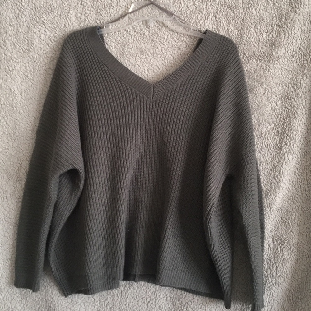 Grey sweater
